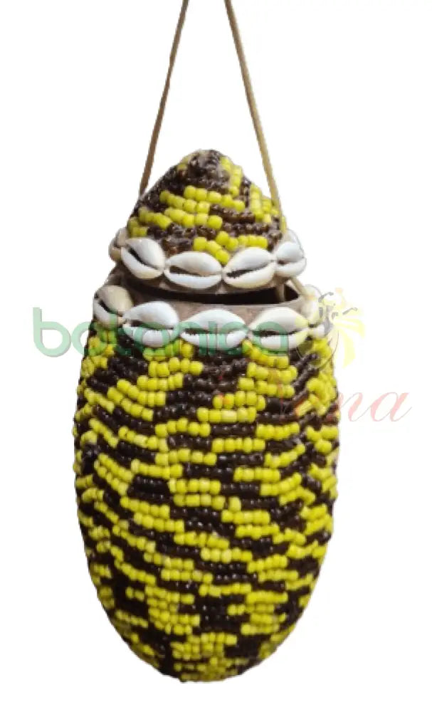 Guira Forrada Oshun 9"Alto x 4.5"Ancho - Botanica Nena