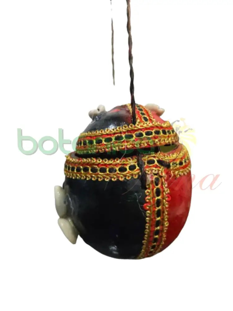 Guira forrada para Elegua 5’’Alto x 5’’Ancho