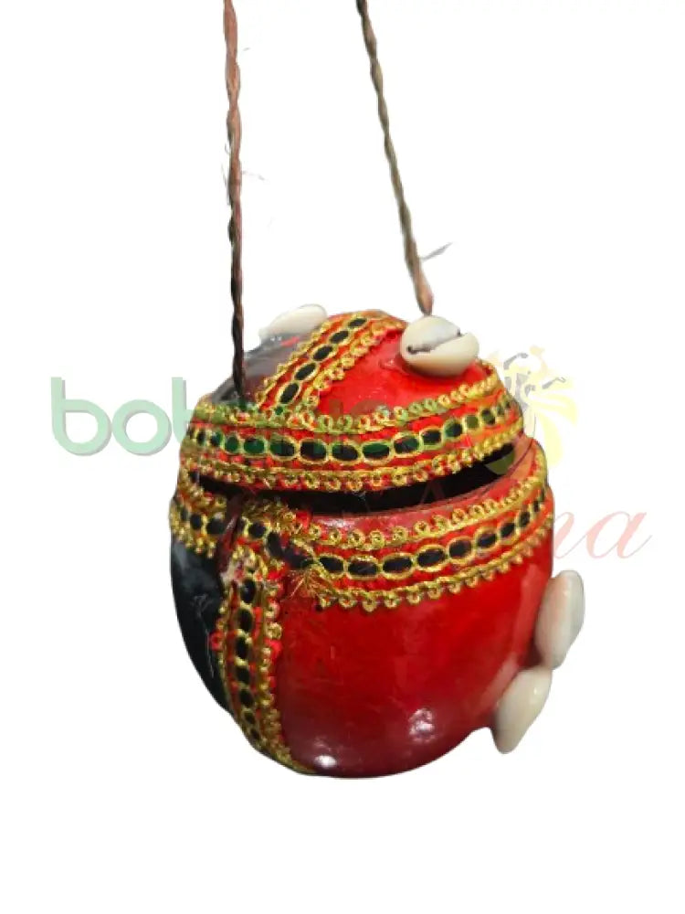 Guira forrada para Elegua 5’’Alto x 5’’Ancho