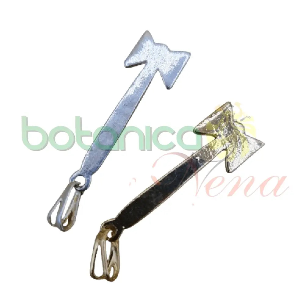 Hacha doble Baño de Plata y de Oro 1.4"H - Botanica Nena