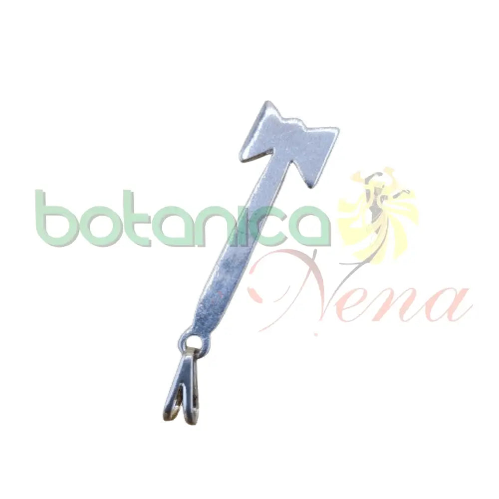 Hacha doble Baño de Plata y de Oro 1.4"H - Botanica Nena