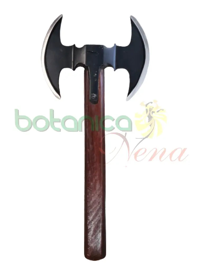 Hacha doble Medieval 15"Alto - Botanica Nena