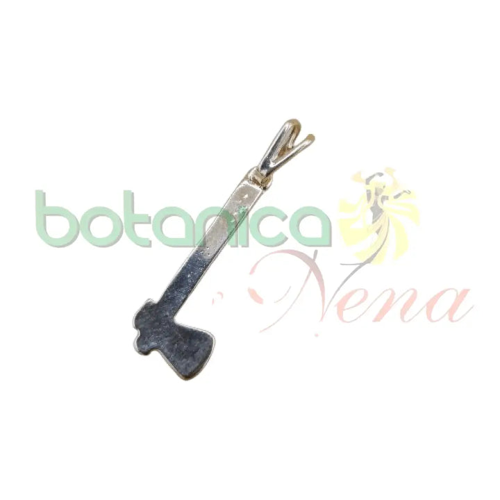 Hacha Sencilla Baño de Oro y de Plata 1.2"H - Botanica Nena