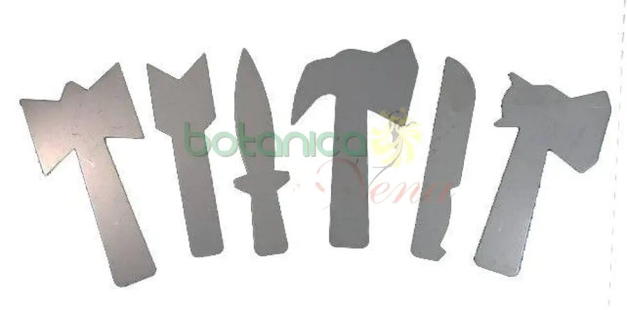 Heramientas de Shango de metal 6 pc - Botanica Nena