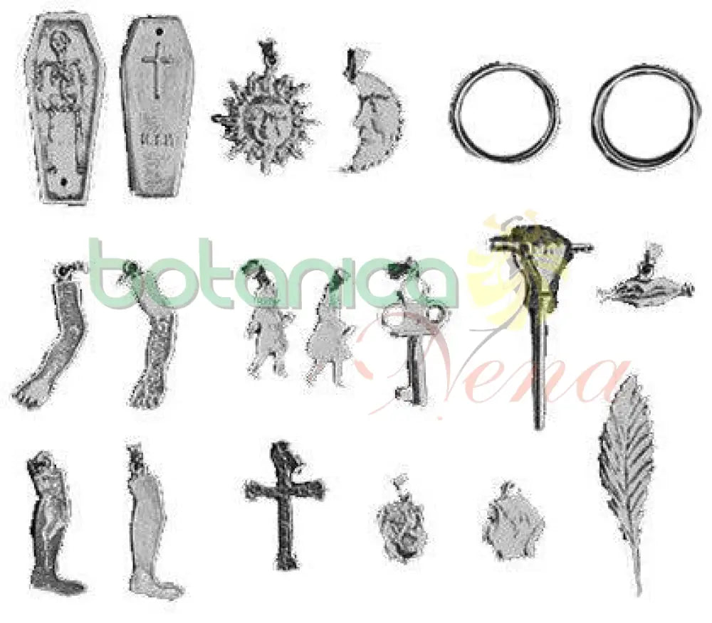 Herramientas Para Odduwa Con Baño De Plata. - Botanica Nena