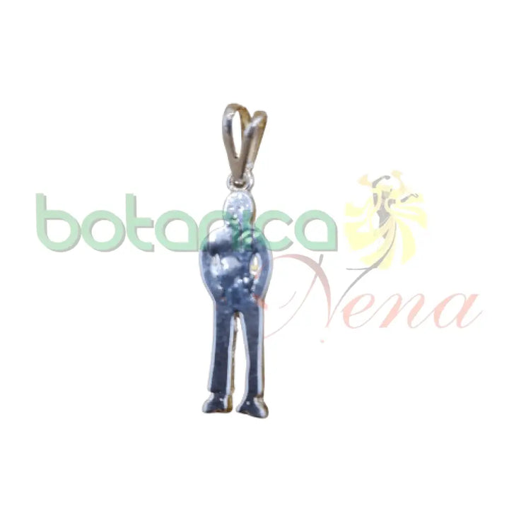 Hombre Baño de Plata y de Oro 1"H - Botanica Nena