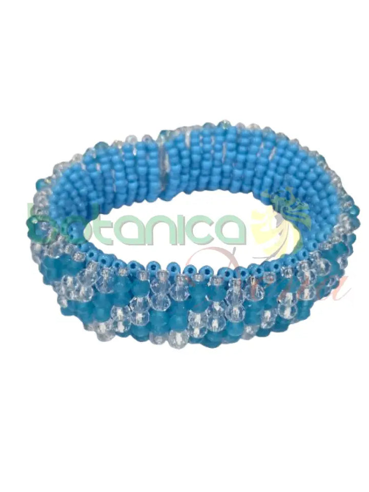 Ilde mazo ifa Babalawo Yemaya Asesu Azul Claro y trasparente