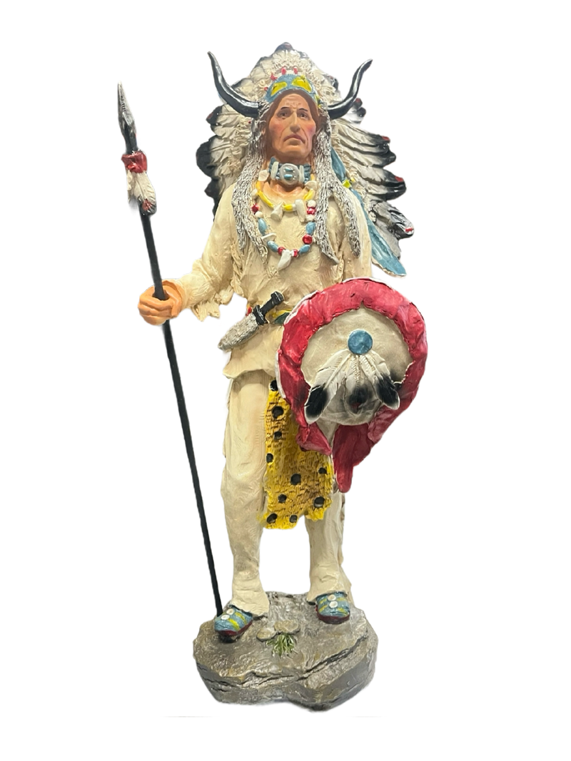 Small Indian Chief, 7" H