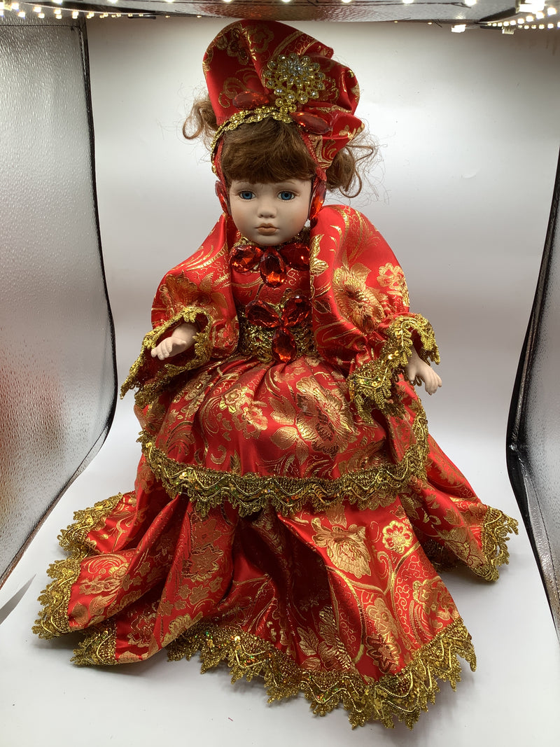 Porcelain Doll for Shango 19"