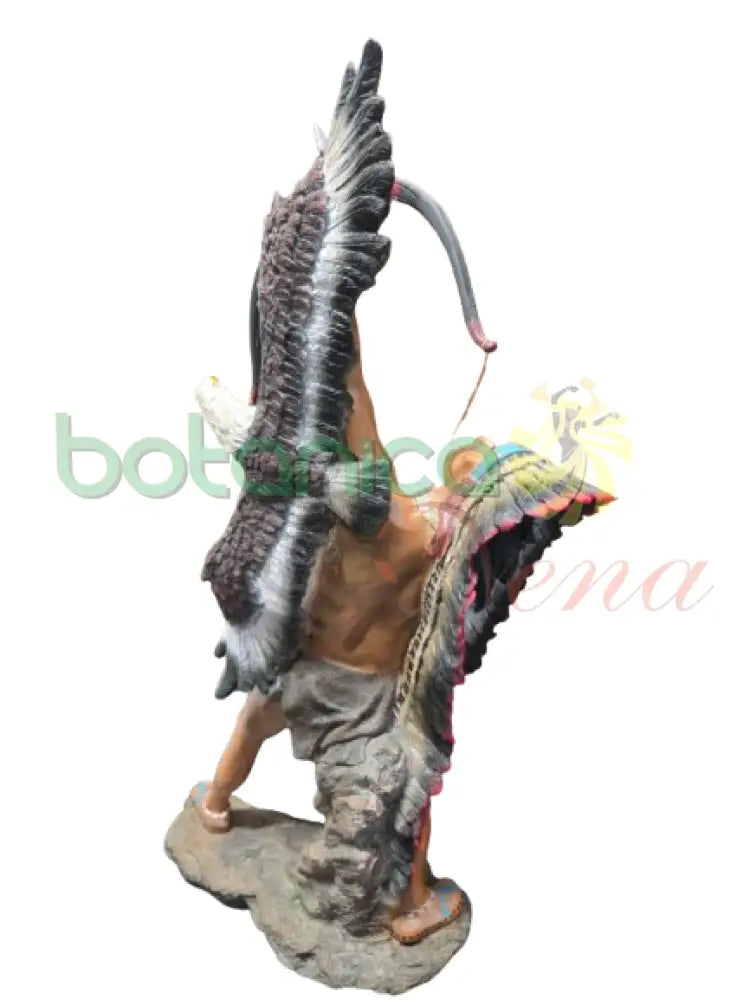 Indio con Aguila Arco y Flecha 23’’