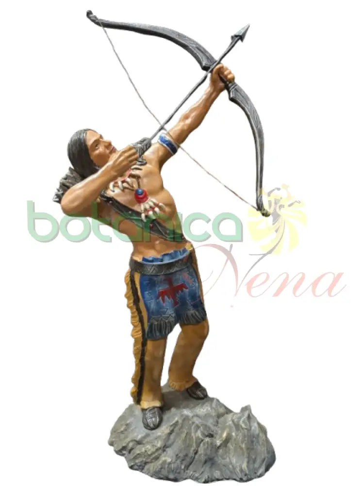 Indio con Arco y Flecha Mediano 24’’