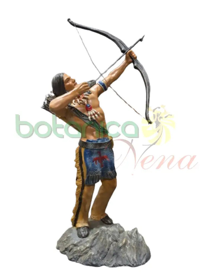 Indio con Arco y Flecha Mediano 24’’