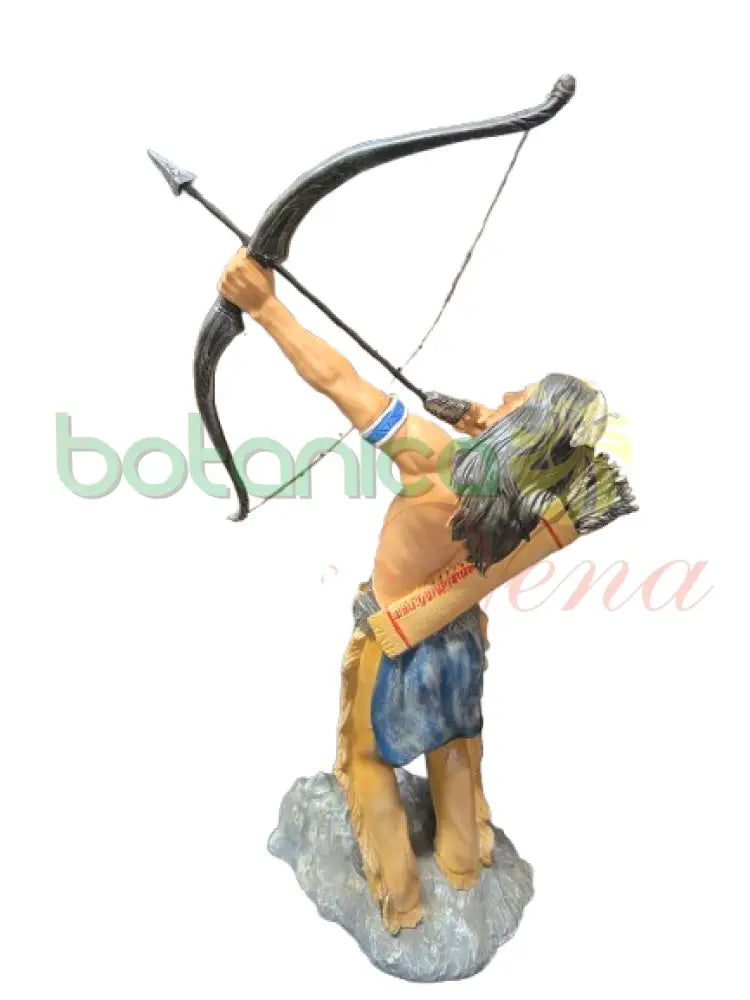 Indio con Arco y Flecha Mediano 24’’