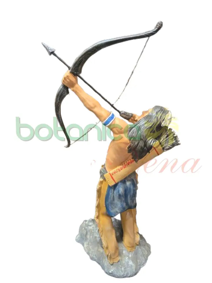 Indio con Arco y Flecha Mediano 24’’