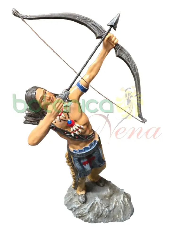 Indio con arco y Flecha pequeno 18’’