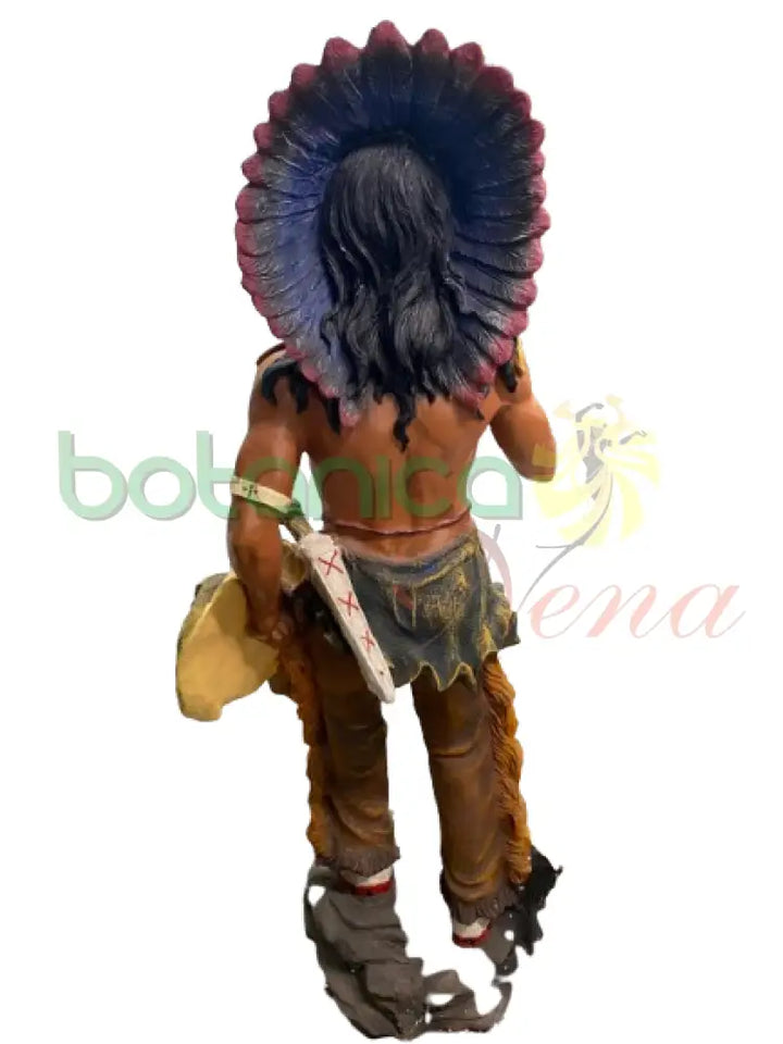 Indio Con Escudo y Lanza 58’’