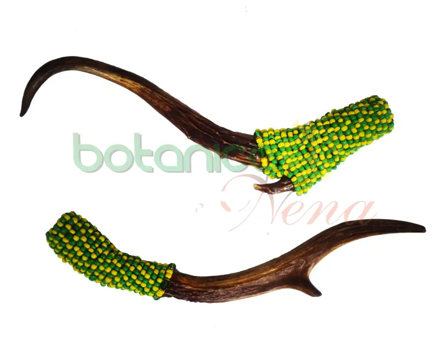 Irofa forrado con cuentas de Orula - Botanica Nena