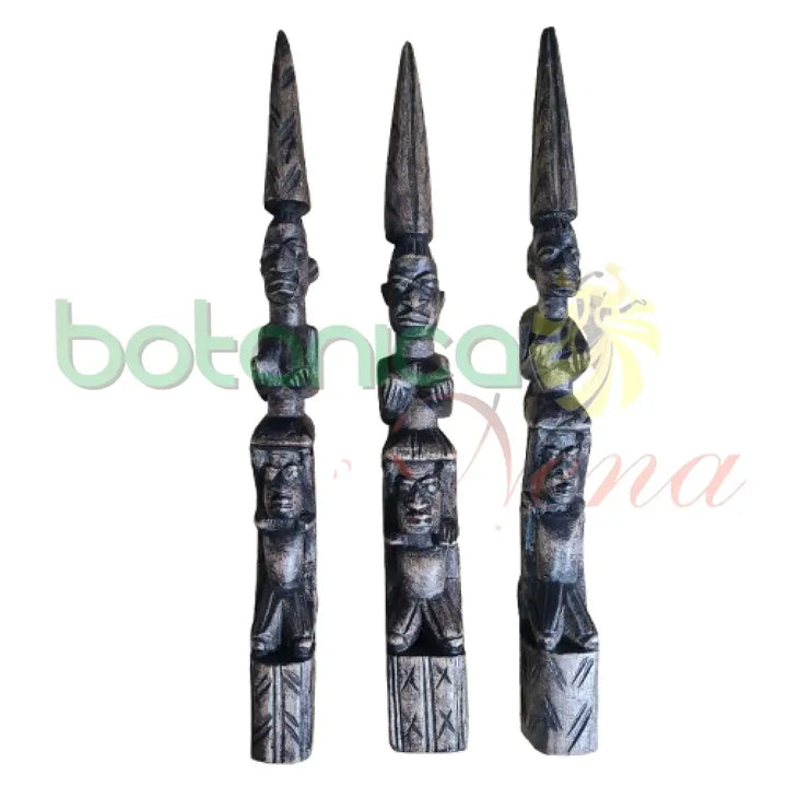 Iroke Campana Africano Grande 14’’Alto Aprox Negra