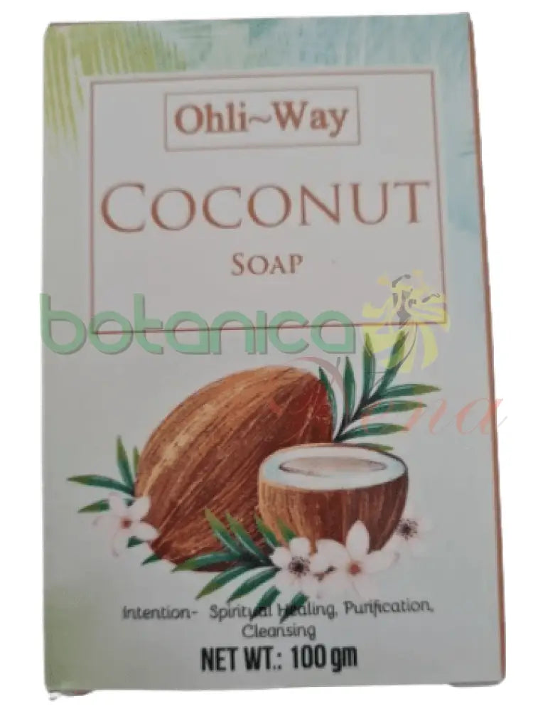 Jabon de Coco de 100 gr Coconut jabón - Botanica Nena