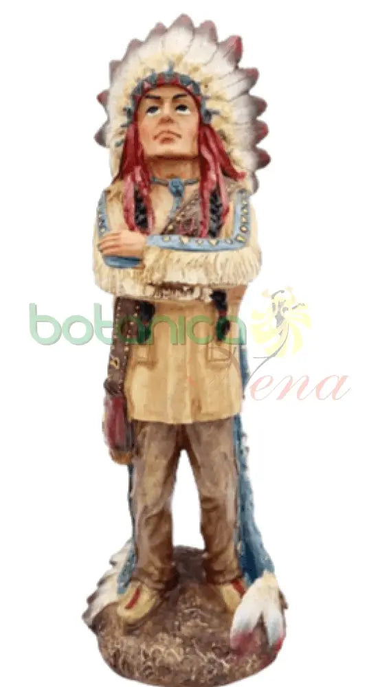 Jefe Indio brazos cruzados 13" - Botanica Nena