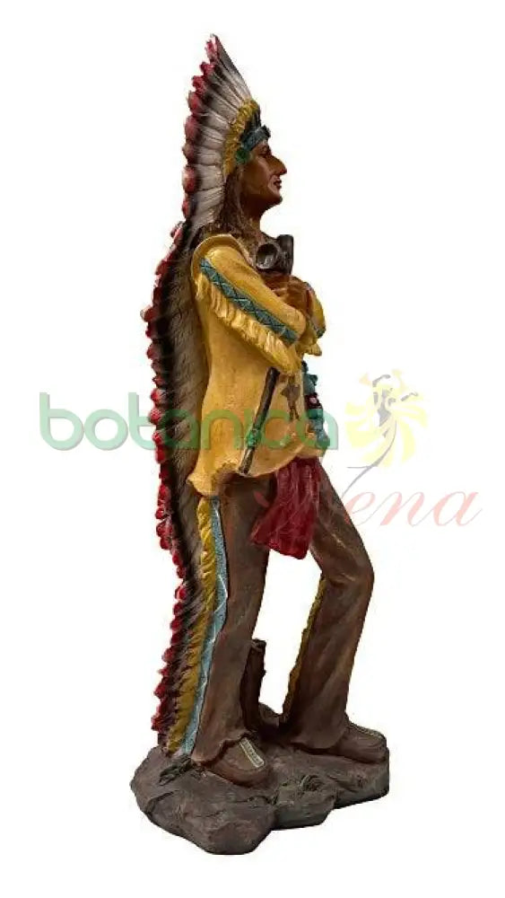 Jefe Indio Brazos Cruzados 30X12 - Botanica Nena