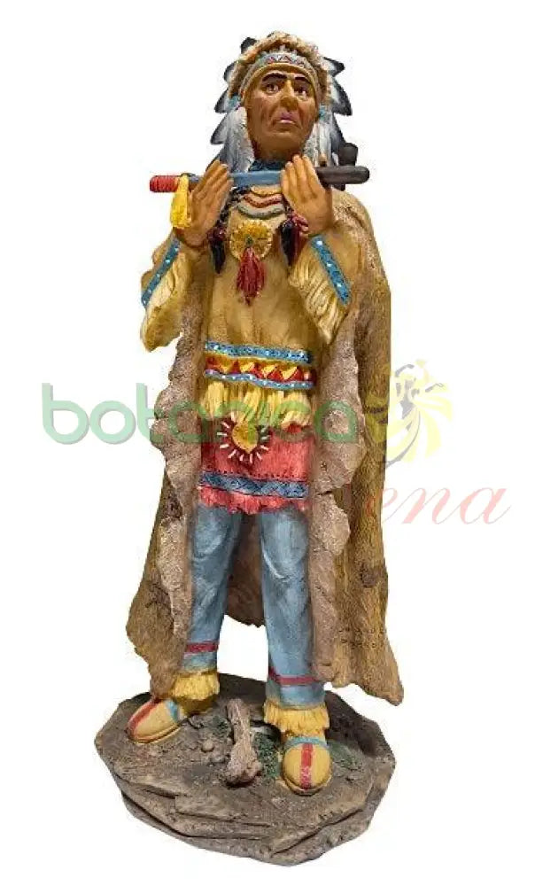 Jefe Indio con Pipa 14” - Botanica Nena
