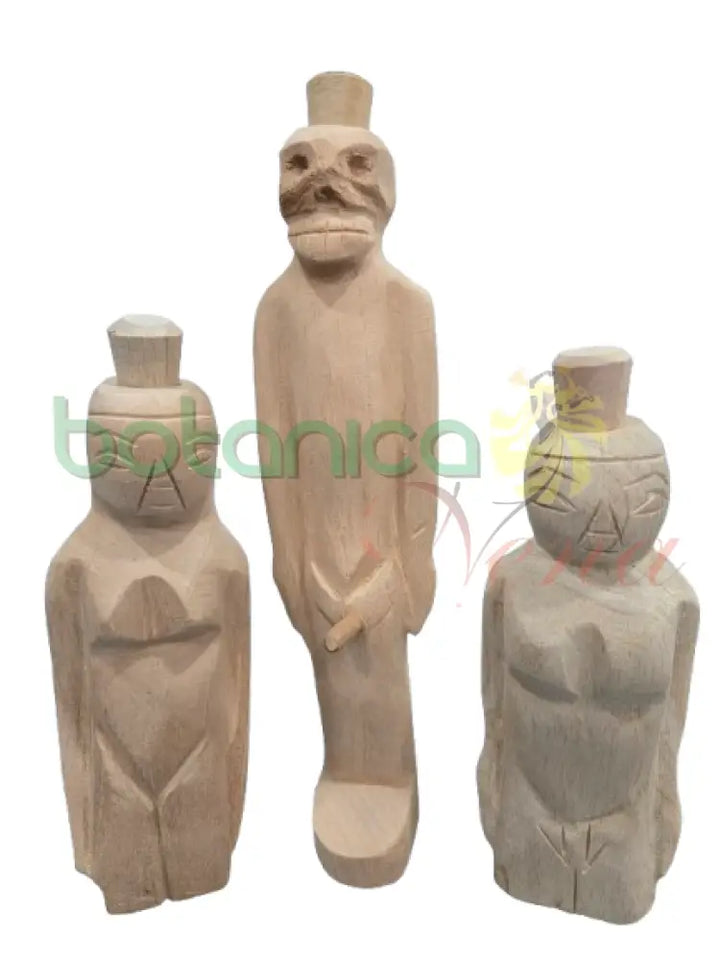 Jimaguas / Ibeyis De Babalawo 3 piezas Color Claro AOK 8’’H y 6’’ + 1.5’’W