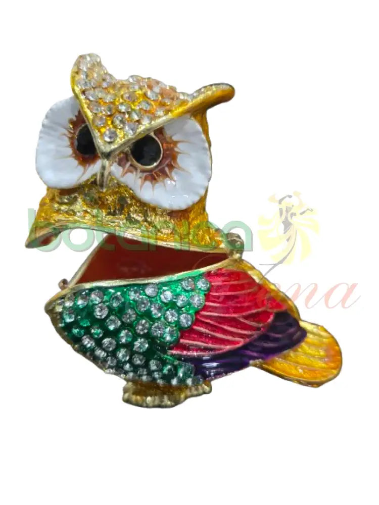 Joyero Buho con brillantes