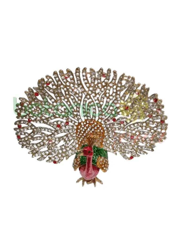 Joyero de Pavo Real con brillantes - Botanica Nena