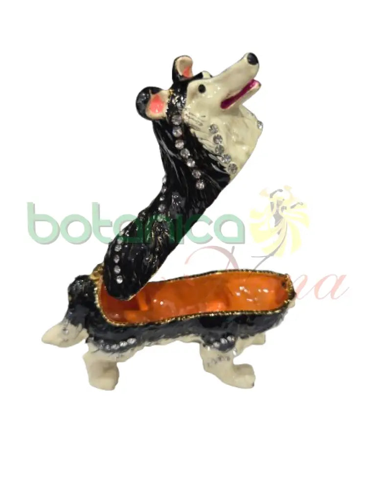 Joyero de Perro con brillantes