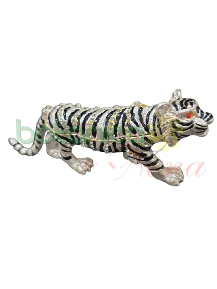 Joyero de Tigre Blanco y Negro