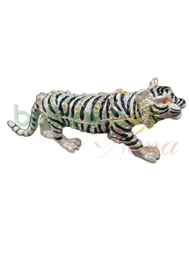 Joyero de Tigre Blanco y Negro