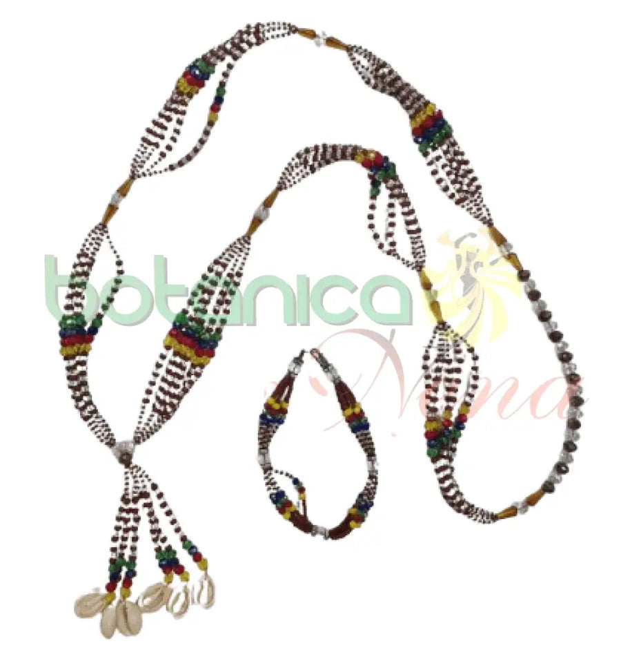 Juego de Ilde y Collar de Cabecera de Agayu - Botanica Nena