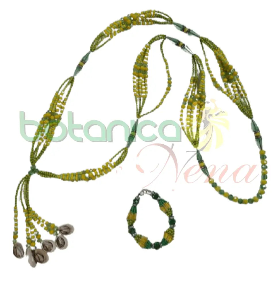 Juego de Ilde y Collar de Cabecera de Orula - Botanica Nena