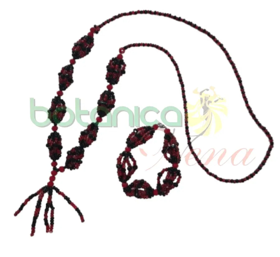 Juego de Ilde y Collar de Cabecera para Elegua - Botanica Nena