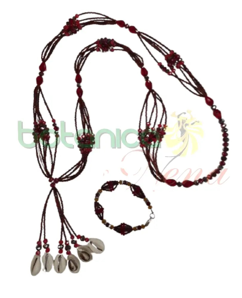 Juego de Ilde y Collar de Cabecera para Oya - Botanica Nena