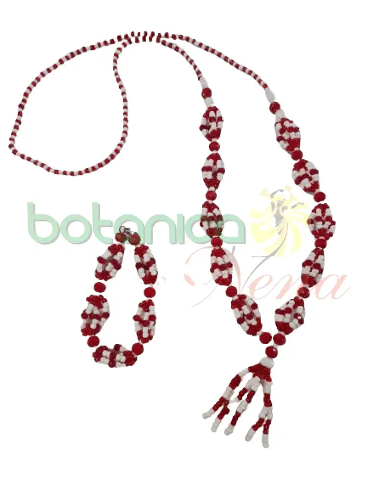 Juego de Ilde y Collar de Cabecera para Shango - Botanica Nena