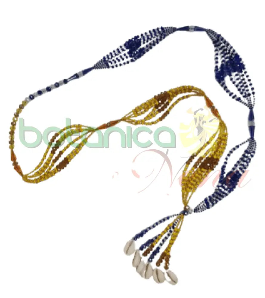 Juego De Ilde Y Collar Dos Aguas Yemaya yOshun - Botanica Nena