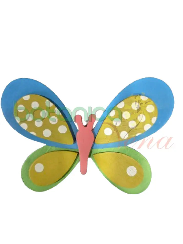 Juguetes en madera planos 5’’ Mariposa