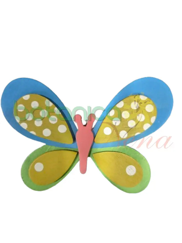 Juguetes en madera planos 5’’ Mariposa