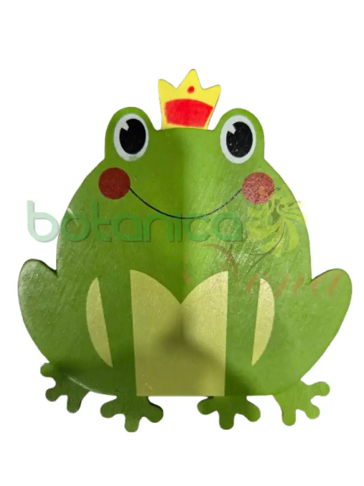 Juguetes en madera planos 5’’ Sapo