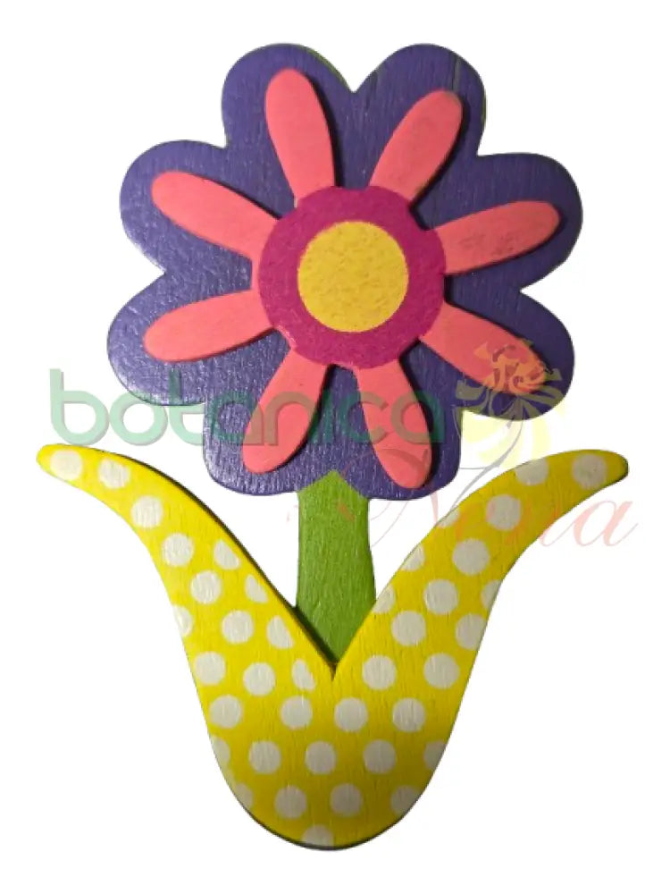 Juguetes en madera planos Flor