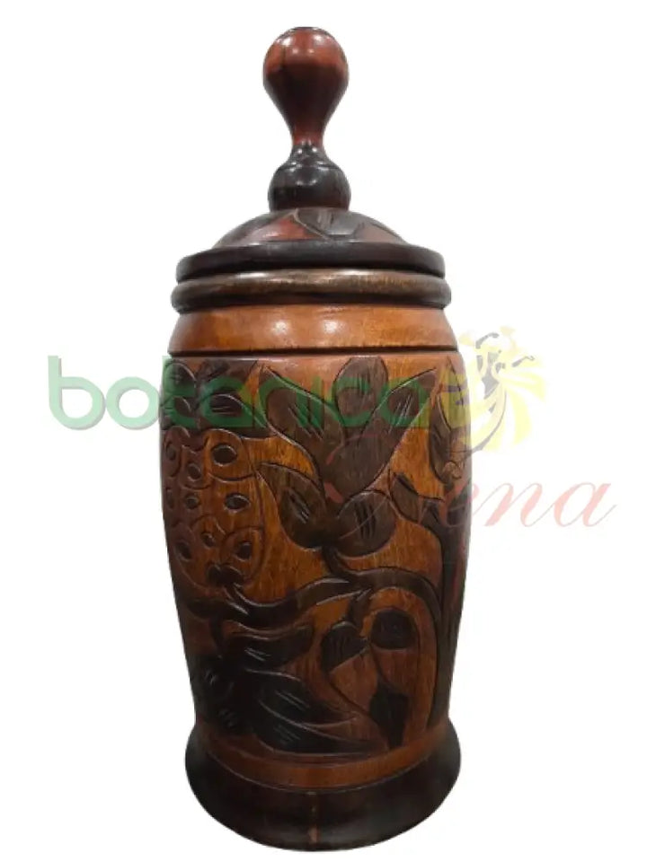 Lebrillo Agayu Tallado a mano 18.5’’H x 7.5’’W