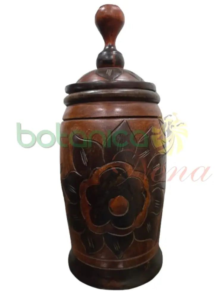 Lebrillo Agayu Tallado a mano 18.5’’H x 7.5’’W