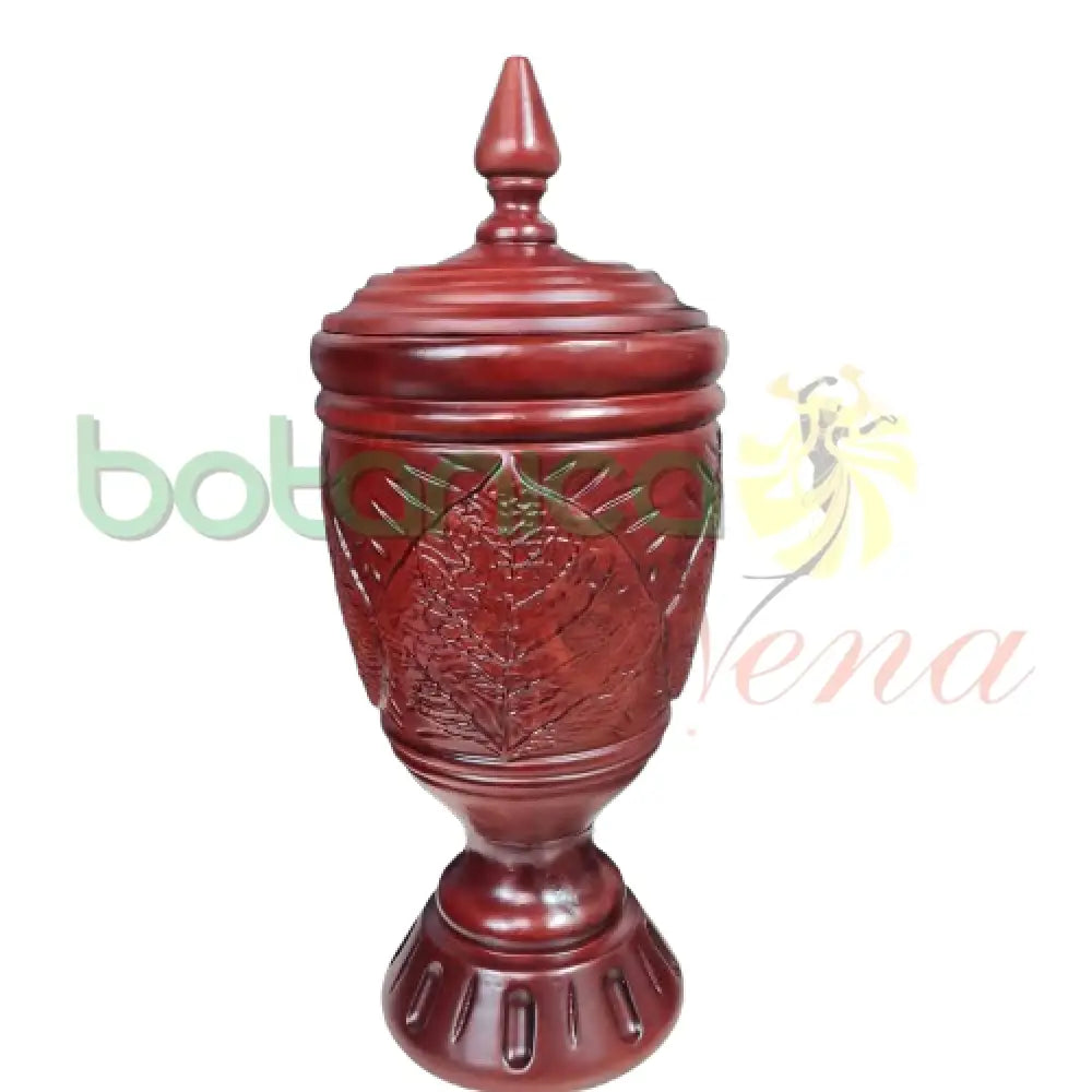 Lebrillo Agayu Tallado hoja Cerezo 23’’ X 9.5’’