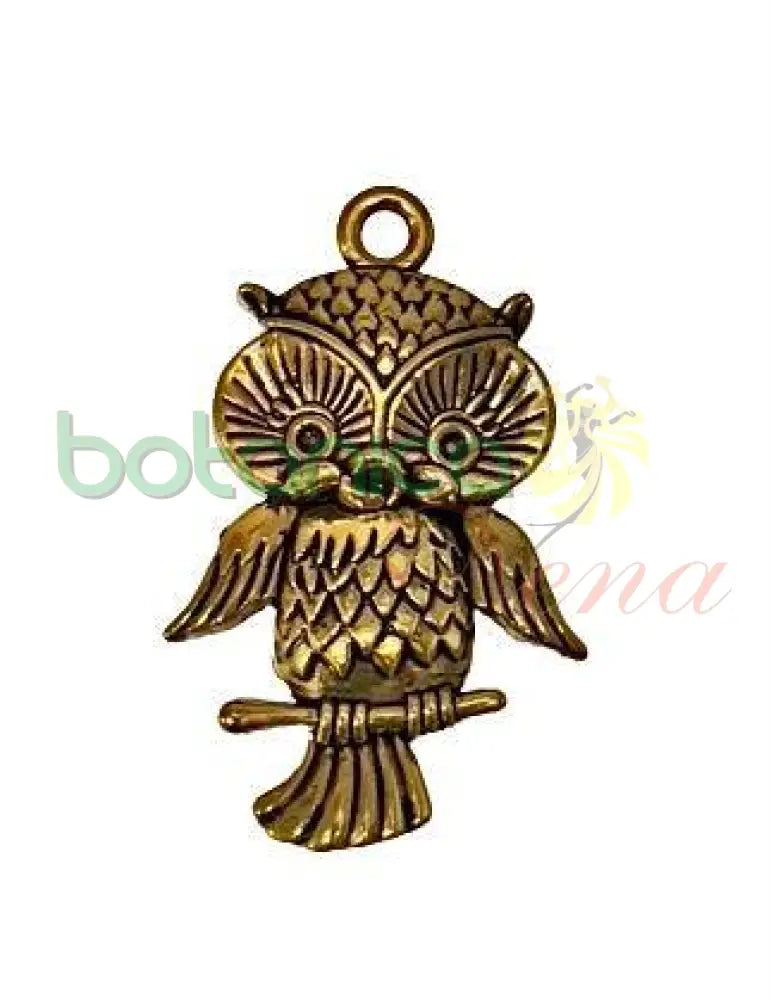 Lechuza de metal 1.7" - Botanica Nena