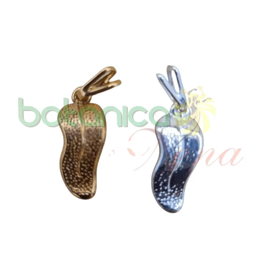 Lengua Baño en Plata y Oro 1"H - Botanica Nena