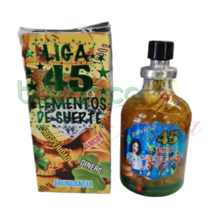Liga Del Exito Perfume - 45 Elementos de Suerte - Botanica Nena