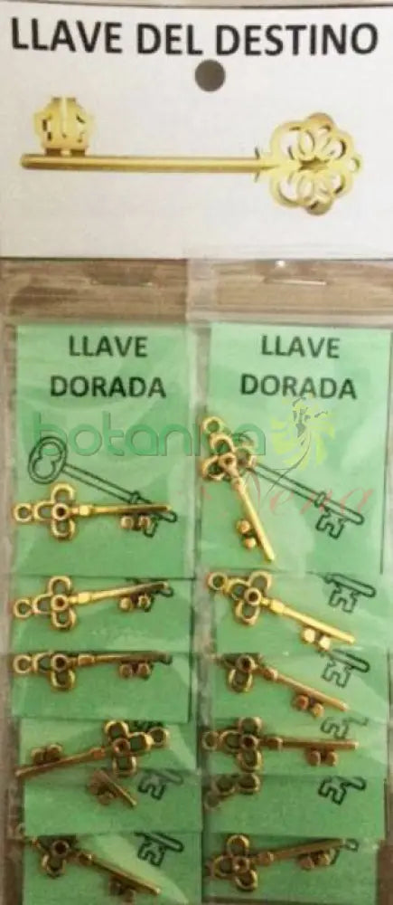 Llave metal Destino 1.26 pulgadas Largo (Una Pieza) - Botanica Nena