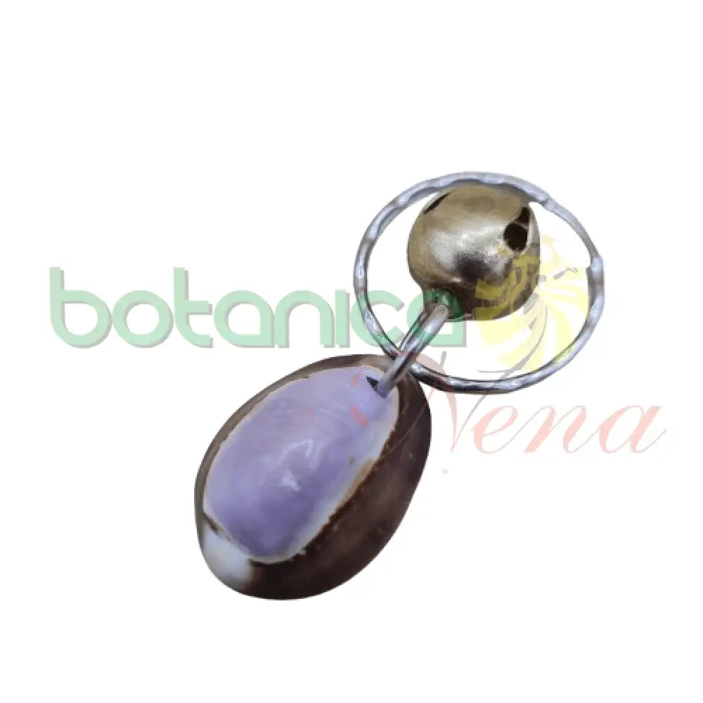 Llavero Caracol con cascabel 1"Alto - Botanica Nena